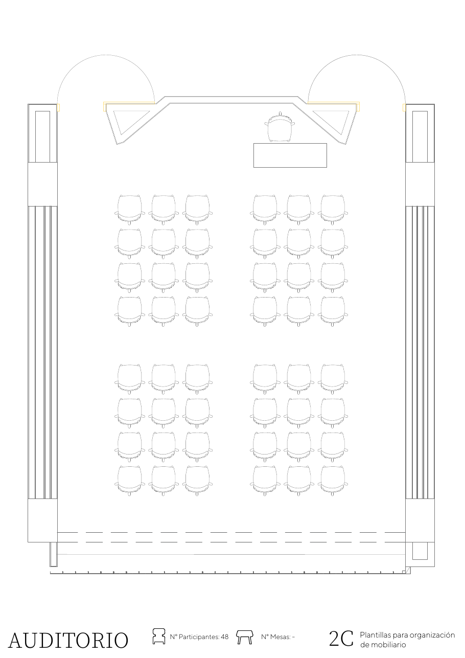Distribución Auditorio
