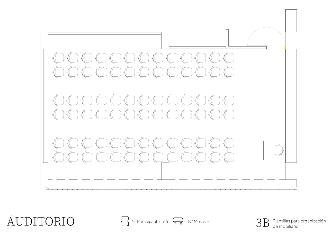 Distribución Auditorio