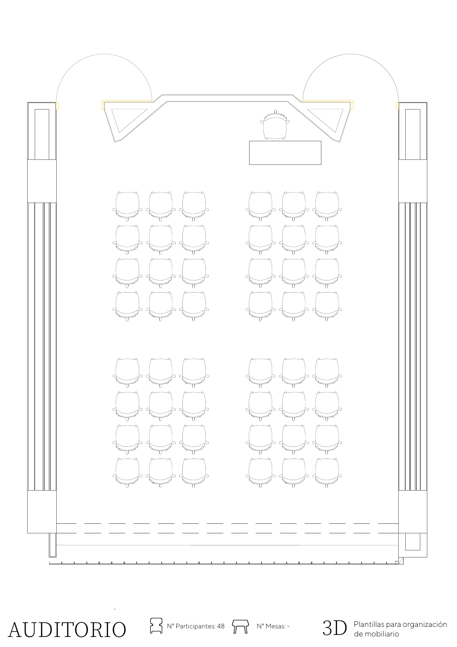 Distribución Auditorio