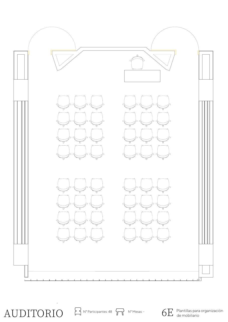 Distribución Auditorio